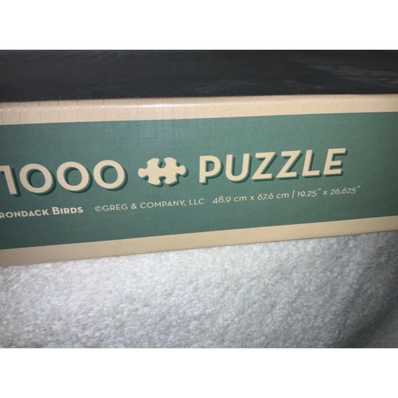 Cobble Hill 1000 piece Puzzle ADIRONDACK BIRDS- Unopened - Picture 4 of 6